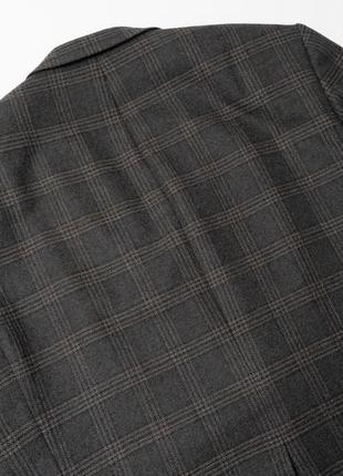 Baumler checked wool blazer&nbsp; мужской пиджак6 фото