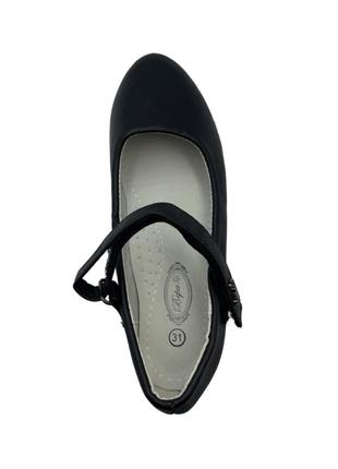 Туфли для девочек вера b88-2-1/34 черный 34 размер2 фото