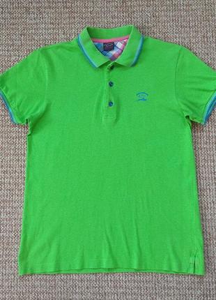 Paul & shark поло футболка оригинал (m)