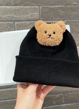 🔝весняна  шапочка для найменших ведмедиків2 фото