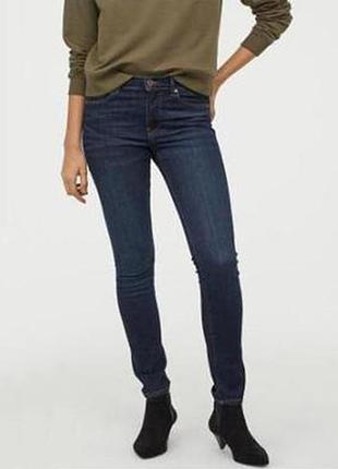 Оригінальні джинси-shaping skinny regular джинси від бренду h&m 0399136004 розм. 27-30