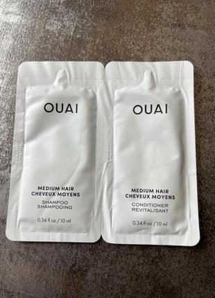 Шампунь и кондиционер для волос ouai thick hair shampoo and conditioner