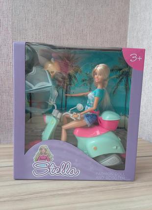 Лялька playtive stella fashion.
модна лялька на скутері1 фото