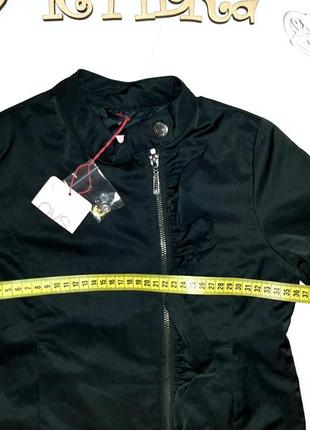 Стильная куртка ветровка бомбер косуха7 фото