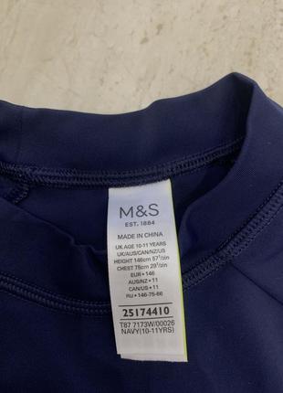 Детская спортивная футболка синяя новая m&amp;s2 фото