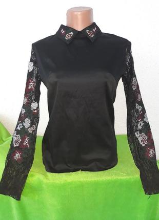 Блузка з вишивкою1 фото
