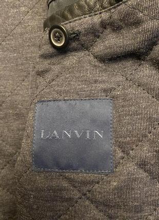 Мужская кожаная куртка lanvin, p. 543 фото