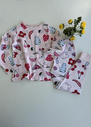 Пижама на длинный рукав