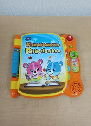 Розвиваюча музична іграшка книга від vtech мої перші слова на німецькій мові