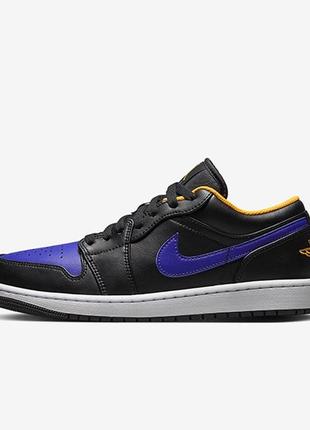 Кросівки jordan 1 low dark concord