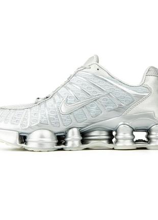 Кроссовки мужские shox tl light bone metallic silver cool grey