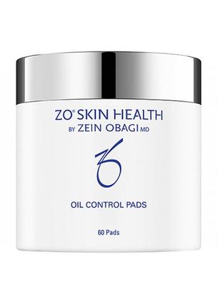 Zein obagi zo skin health oil control pads - серветки для контролю жирності шкіри обличчя посиленої дії