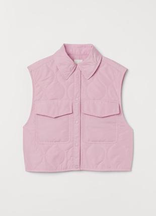 Жилетка h&m oversize quilted gilet - l-xl2 фото