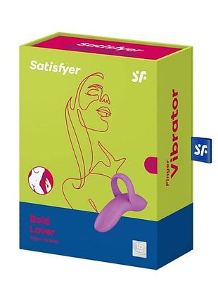 Вібратор satisfyer bold lover dark pink 4