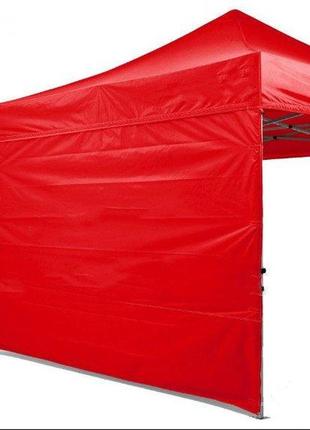 Бічна стінка на шатер – 12м ( 3 стінки на 3*6 або 4 стінки на 3*3) червоний