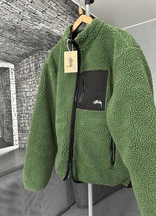 Шерпa stussy 8 ball двустороння в 2 кольорах