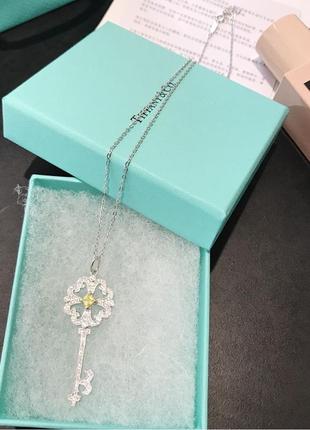 Срібне намисто bean design pendant tiffany co