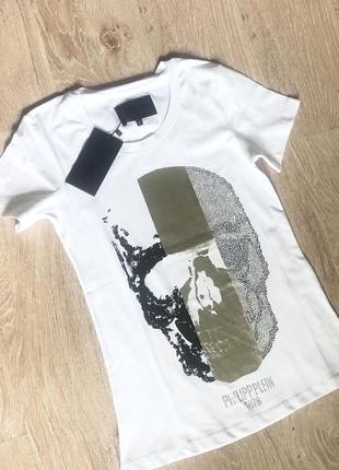 Новая женская футболка philipp plein.