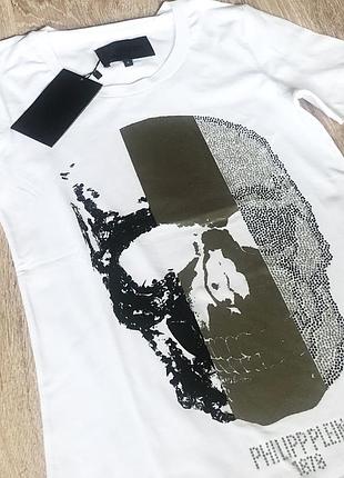 Новая женская футболка philipp plein.4 фото