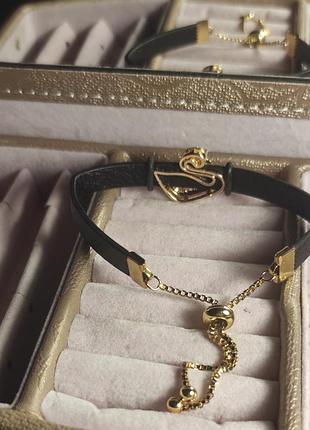 Браслет- слайдер в стиле сваровски