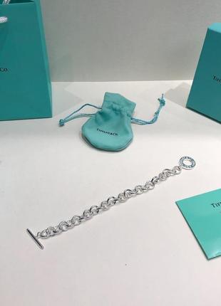 Серебряный браслет tiffany co4 фото