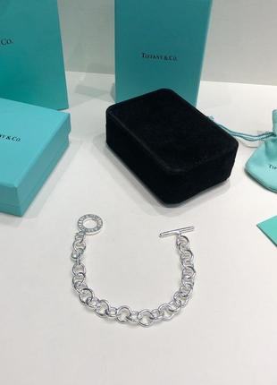 Серебряный браслет tiffany co5 фото