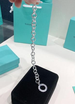 Серебряный браслет tiffany co10 фото