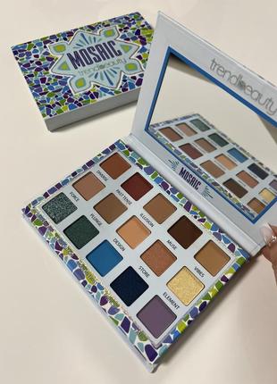 Тіні trendbeauty mosaic eyeshadow palette1 фото