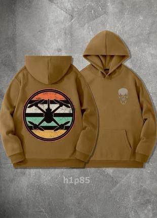 Худи трехнитка с принтом на спине🔥😍