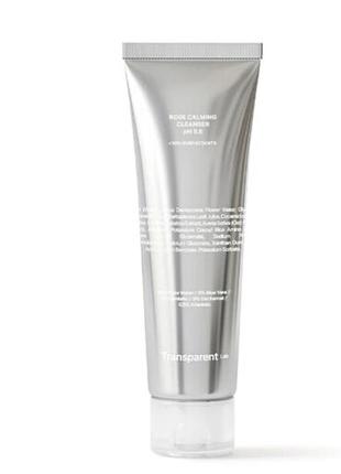 Вмивачка transparent lab  transparent-lab rose calming cleanser ph 5.5 150 мл
