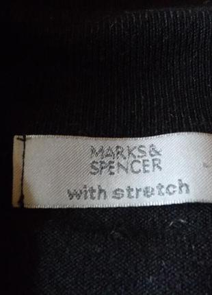 Мягкий черный свитер marks & spencer3 фото