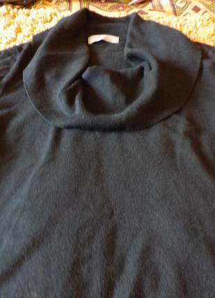 Мягкий черный свитер marks & spencer4 фото