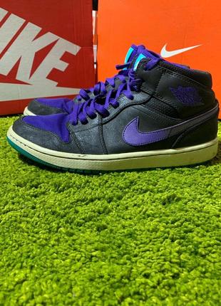 Nike air jordan1 mid grape