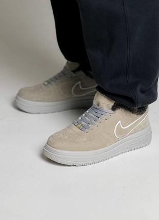 Кросівки чоловічі зимові nike air force winter, кроссовки мужские зимние найк