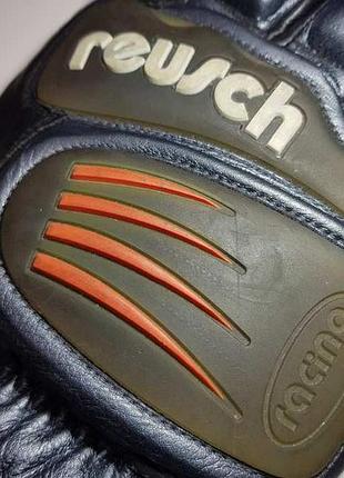 Мотоперчатки кожаные, reusch racing, сост. идеальное!