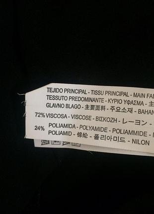 Платье без бретелек zara коктейльное черное 4