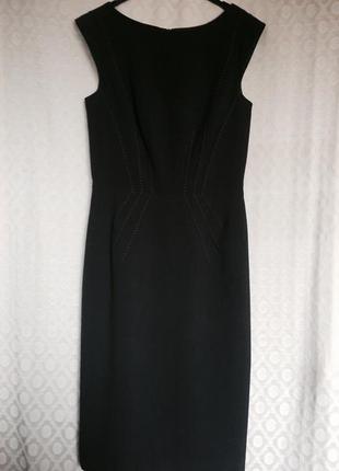 Платье-сарафан можно под блузу миди