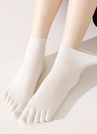 Нежные цвета носка с отдельными пальчиками 35-39 размер2 фото