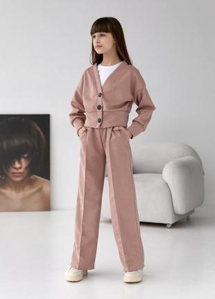 Стильный костюм для девочек