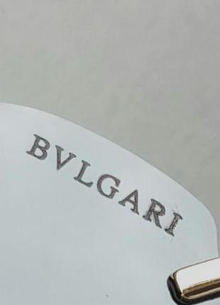 Bvlgari очки женские солнцезащитные зеркальные серый металлик8 фото