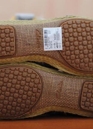 Серые слипоны, кеды, балетки clarks, 37.5 размер. оригинал10 фото