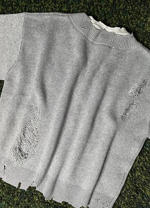 Cвитер c2h4 distressed layered (new) | original 4