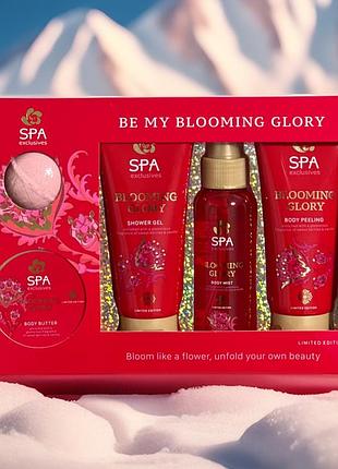 Подарочный набор для тела spa exclusives be my blooming glory
