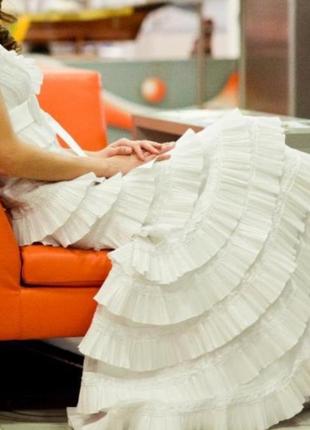 Потрясающее платье от татьяны каплун.6 фото