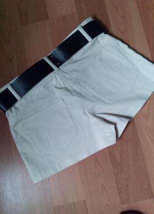 Классические шорты цвета ванили3 фото