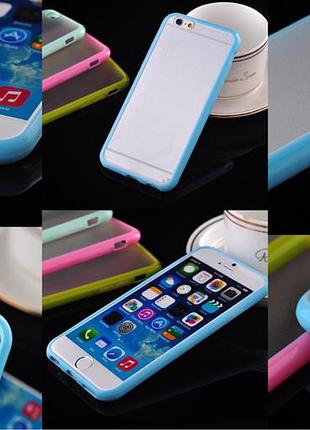 Твердый силиконовый чехол для iphone 6 6s 3