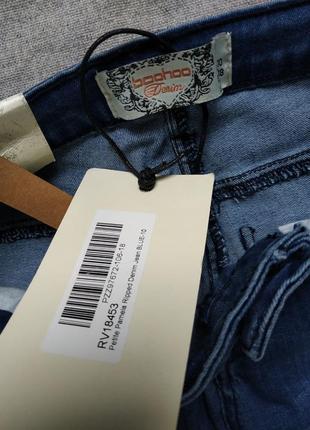 Джинсы джинси з рваностями boohoo5 фото
