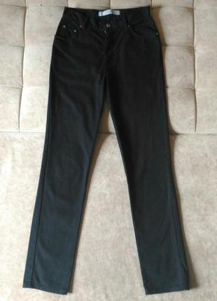Джинсы женские crown w29 l34, Ausa, черные, высокая посадка