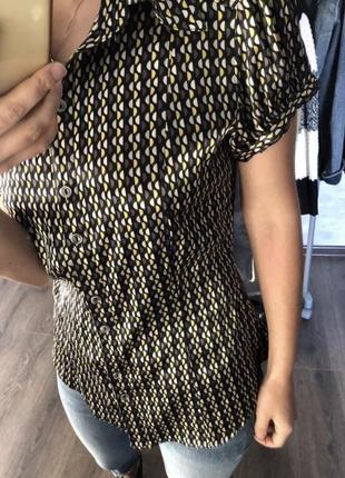 Шелковая блуза/ атласная рубашка