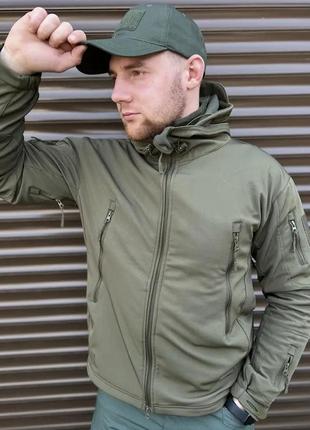 Куртка soft shell tactical олива s-6